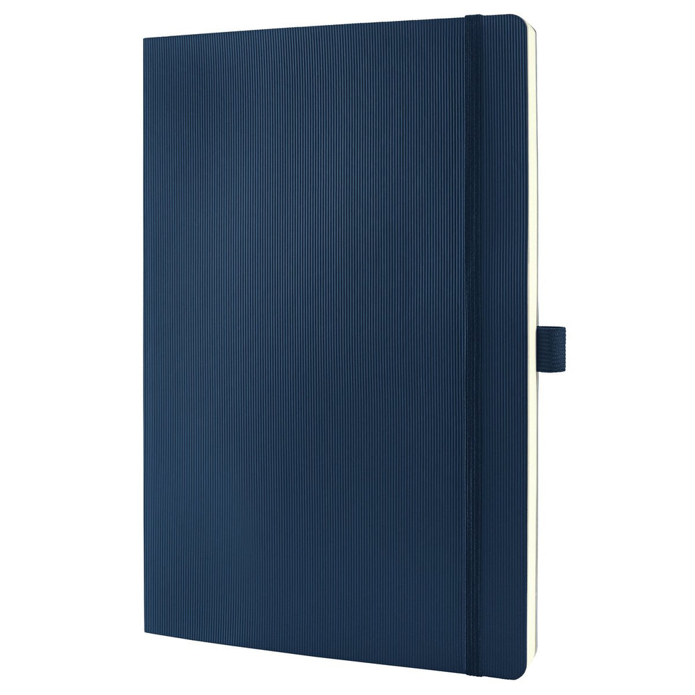 Sigel notitieboek conceptum - formaat a4 - midnight blue - blanco - softcover - si-co340