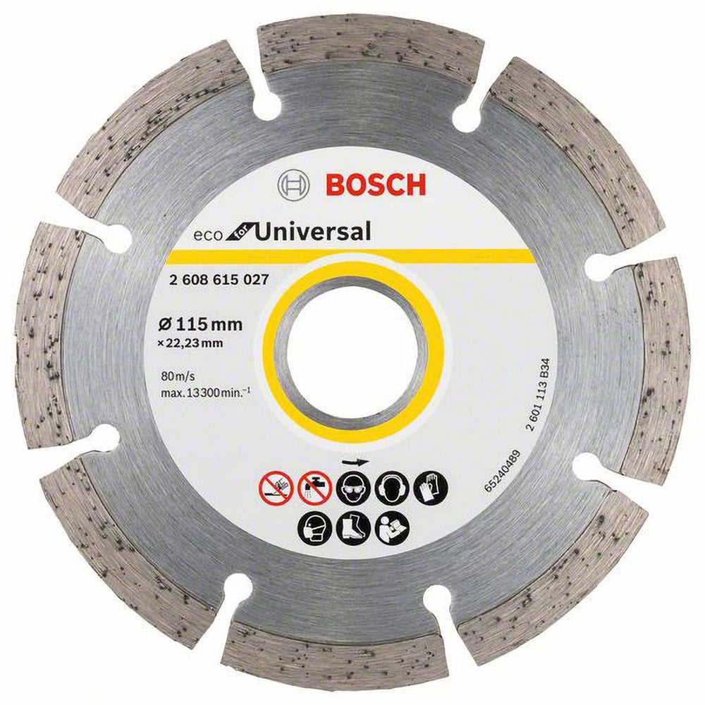 Bosch eco for universal - diamantschijf - 115 mm - segment