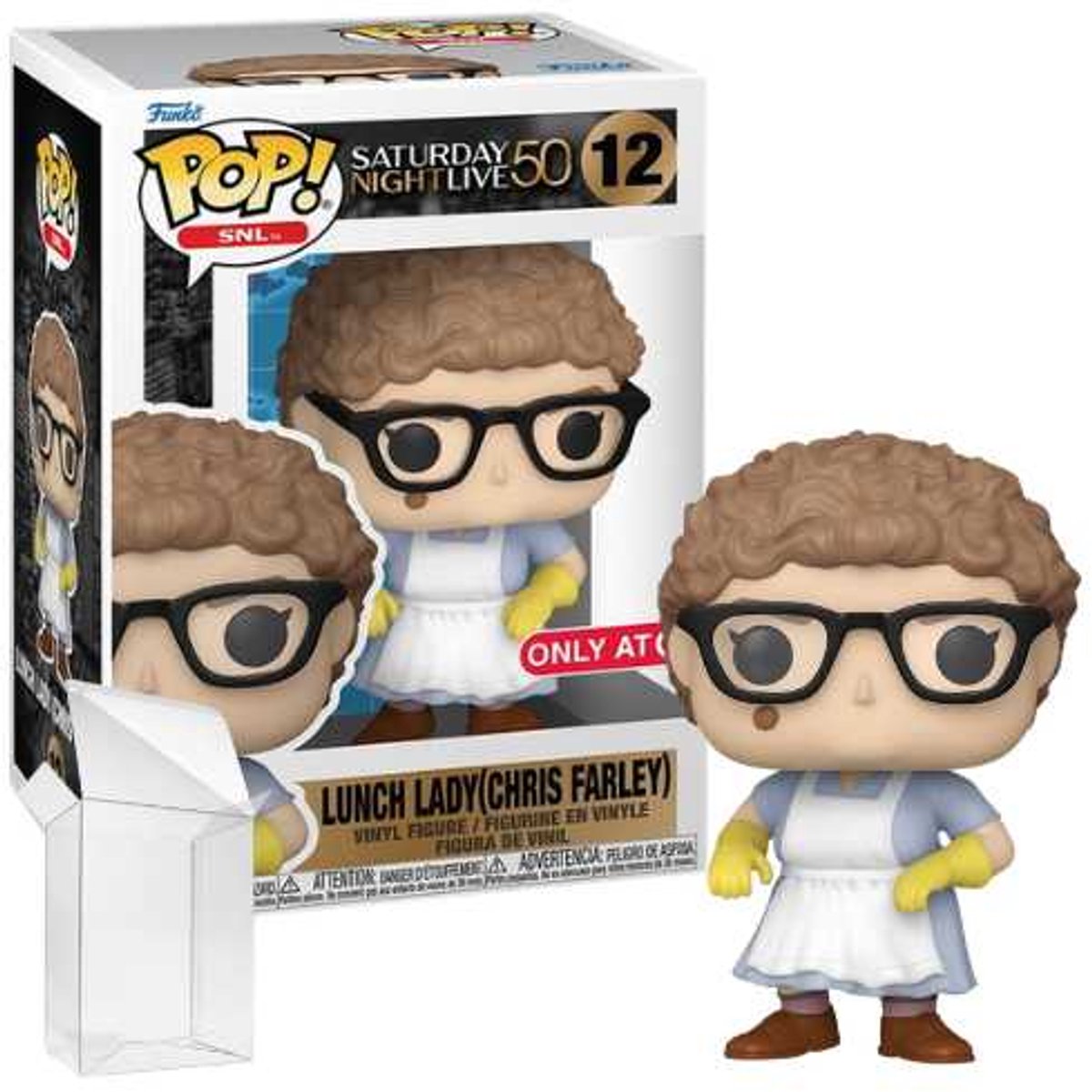 Funko pop! snl: saturday night live 50 - lunch lady (chris farley)