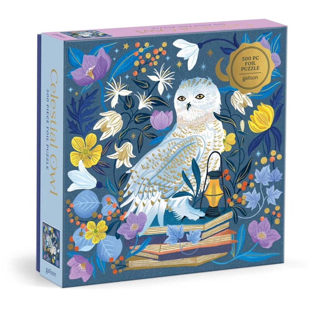 Celestial owl 500 piece foil puzzle