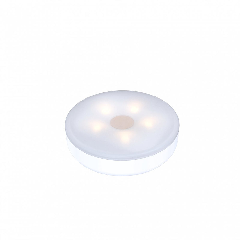 Calex draadloos nachtlampje - usb oplaadbaar kastverlichting - perfect voor keuken kledingkast - eenvoudige installatie met magneet 3m tape