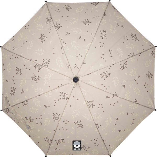 Dooky parasol kinderwagen - romantic leaves beige