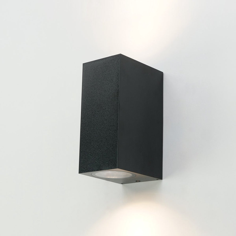 Eglo scogliera-e wandlamp buiten en binnen - gu10 - 14 cm - zwart