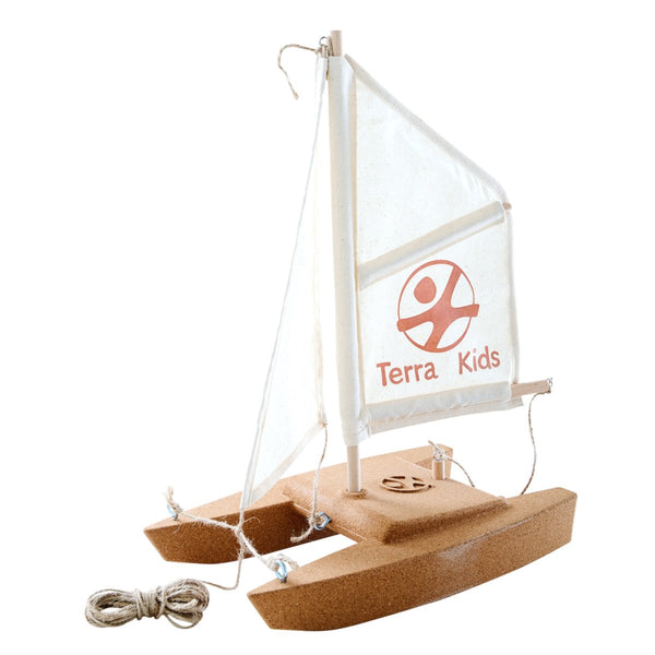 Haba bouwpakket - catamaran - terra kids - 6+