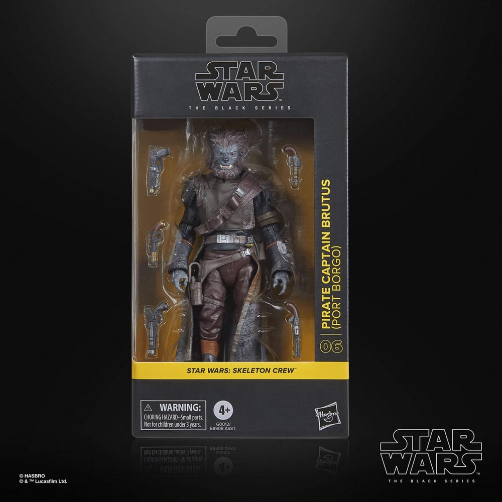 Hasbro skeleton crew - pirate captain brutus - figure legends series 15cm - star wars