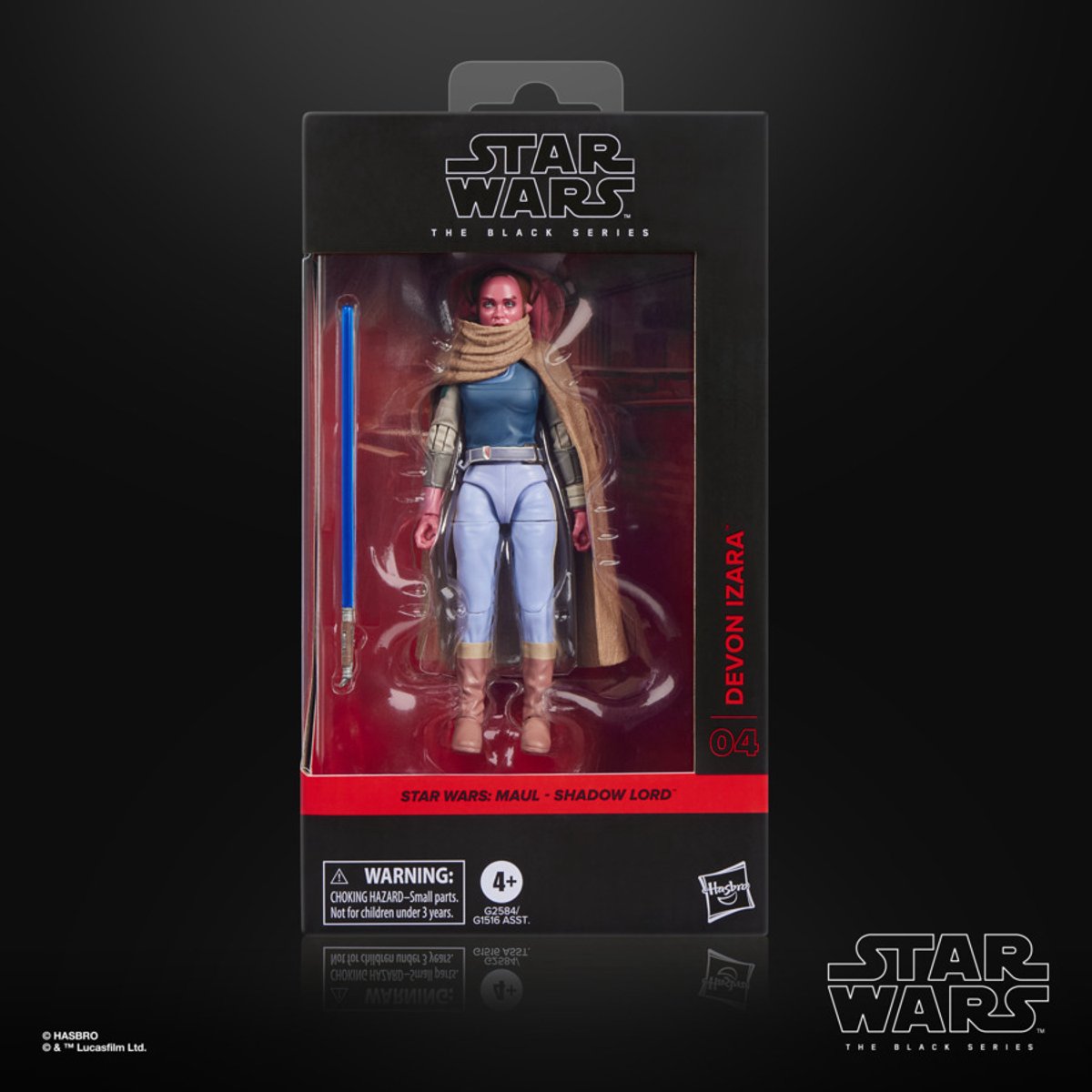 Hasbro star wars the black series devon izara uit star wars: maul - shadow lord, hoogwaardige verzamelactiefiguur van 15 cm