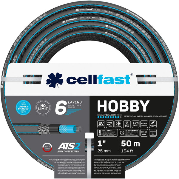 Cellfast hobby ats2 serie - tuinslang - 1 - 50m - uv- en algenbestendig