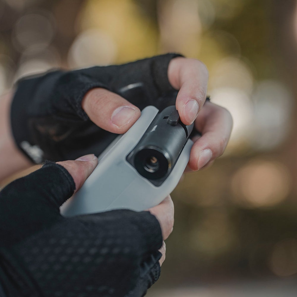 Topeak pomp accucompressor minicompressor e-booster digitaal