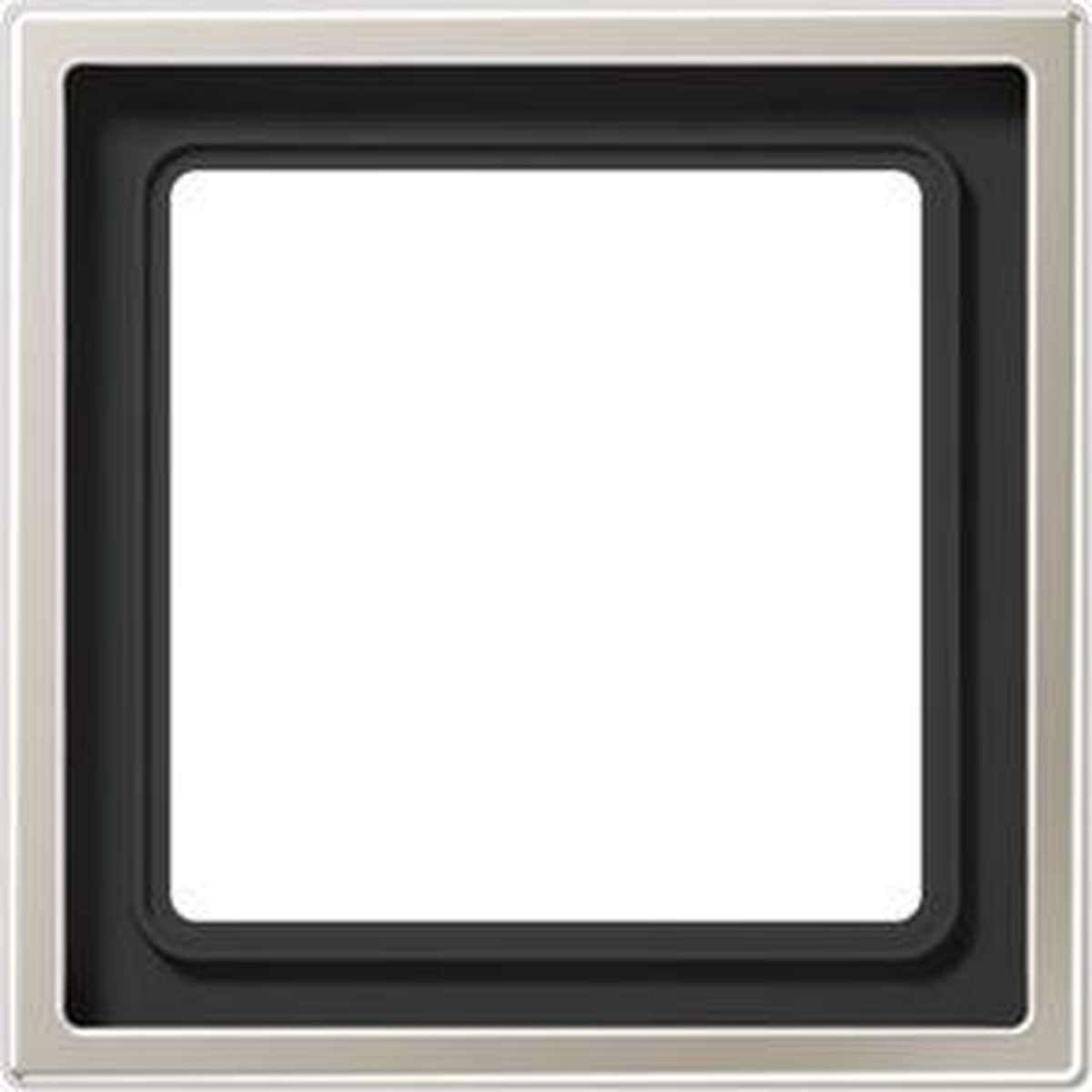 Jung aluminium staal chroom afdekraam schakelmateriaal - es2981 - e28ck