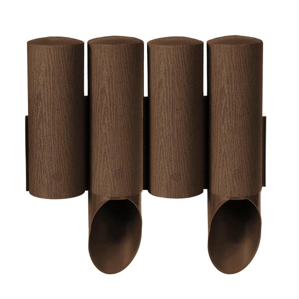 Cellfast garden lawn edge border palissade plastic met houten structuur