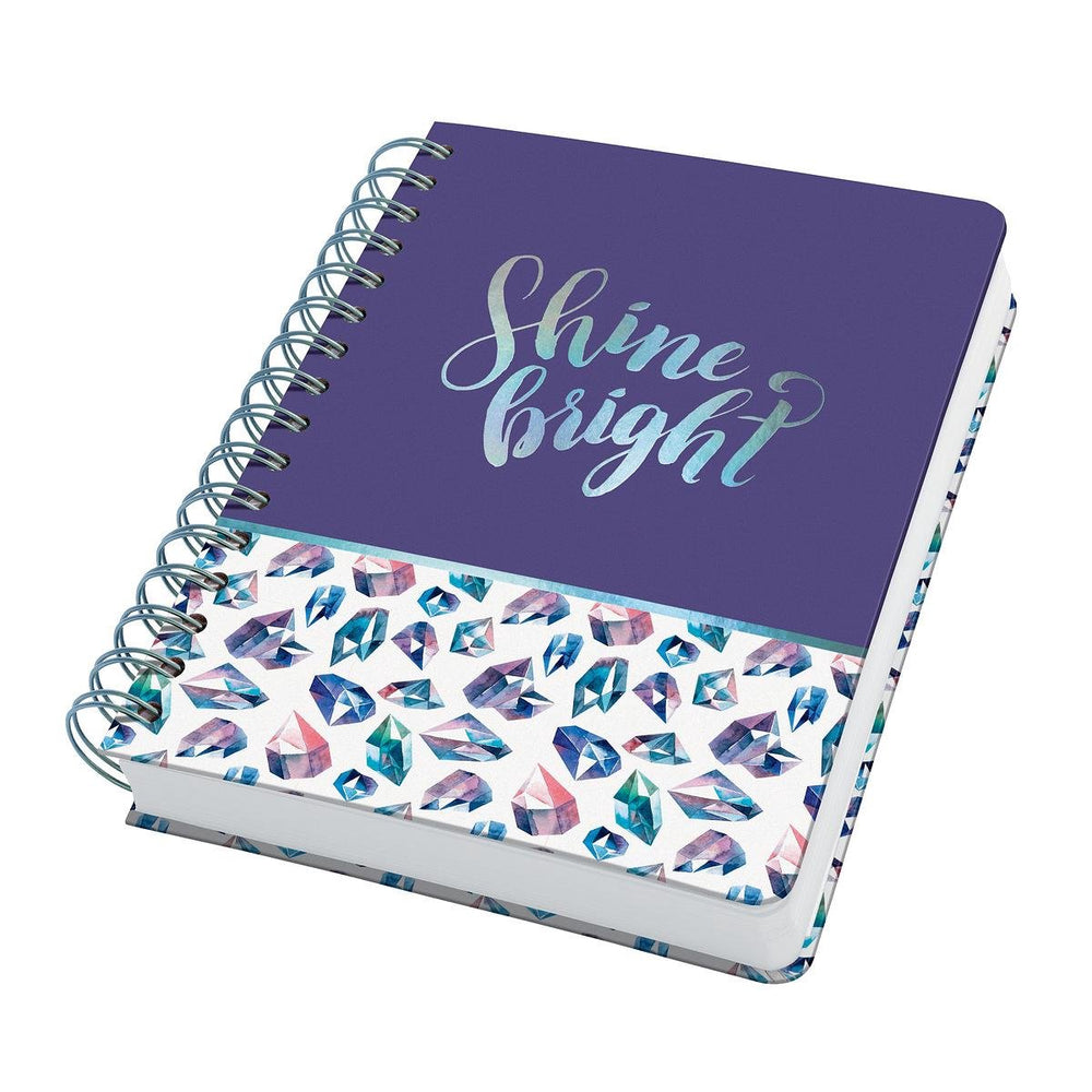 Sigel - spiraal notitieboek - jolie - a5 - hardcover - 240 pagina's - dots - 120 grams papier - fairy gems - si-jn617