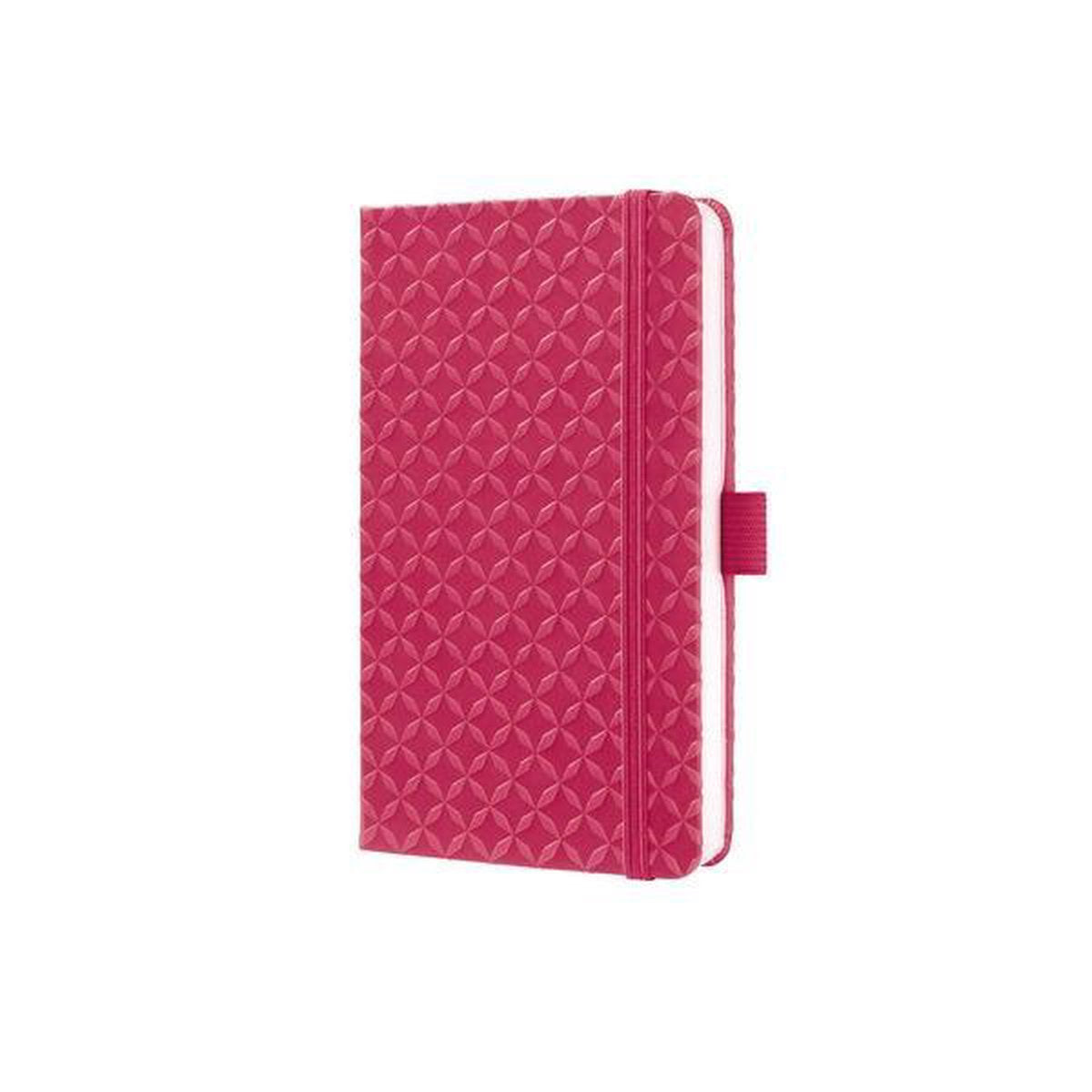 Sigel - notitieboek - jolie flair - a6 - hardcover - 174 pagina's - lijn - 80 grams papier - fuchsia roze - si-jn104