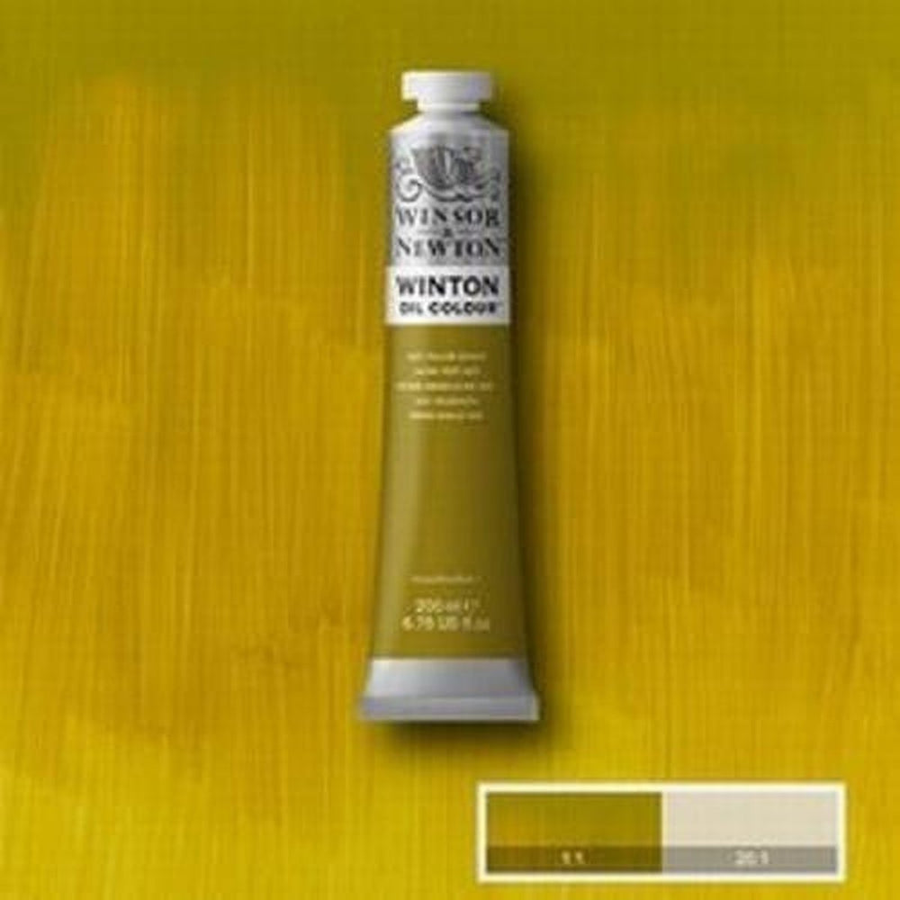 Winsor newton winton olieverf 200 ml - 280 azo geel groen
