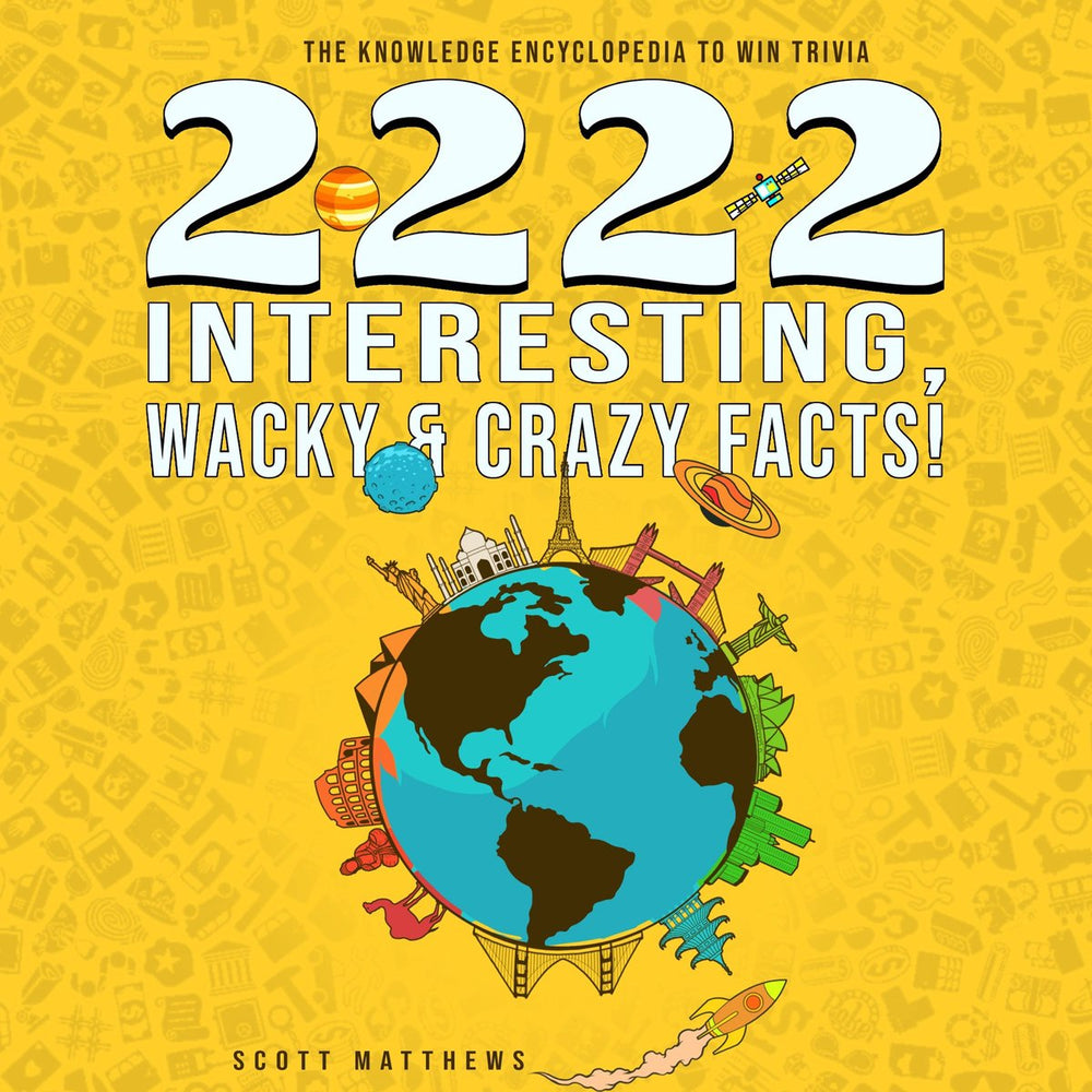 2222 interesting, wacky crazy facts - the knowledge encyclopedia to win trivia