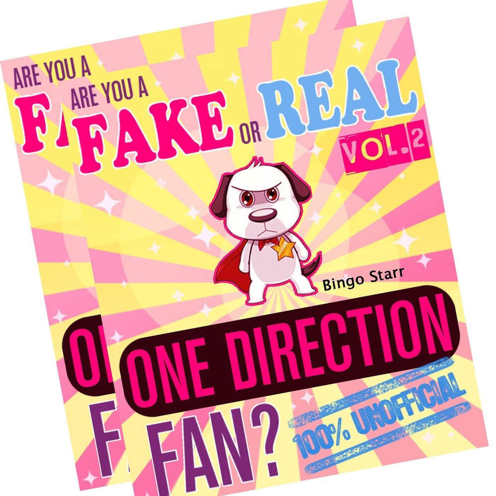 Are you a fake or real one direction fan? bundle version - red and yellow - the 100% unofficial quiz and facts trivia travel set game