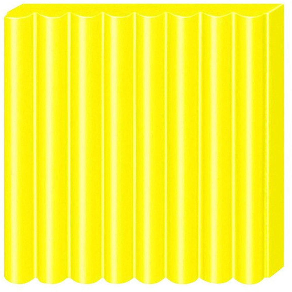 Fimo klei soft effect neon geel nr. 101 - 57gram