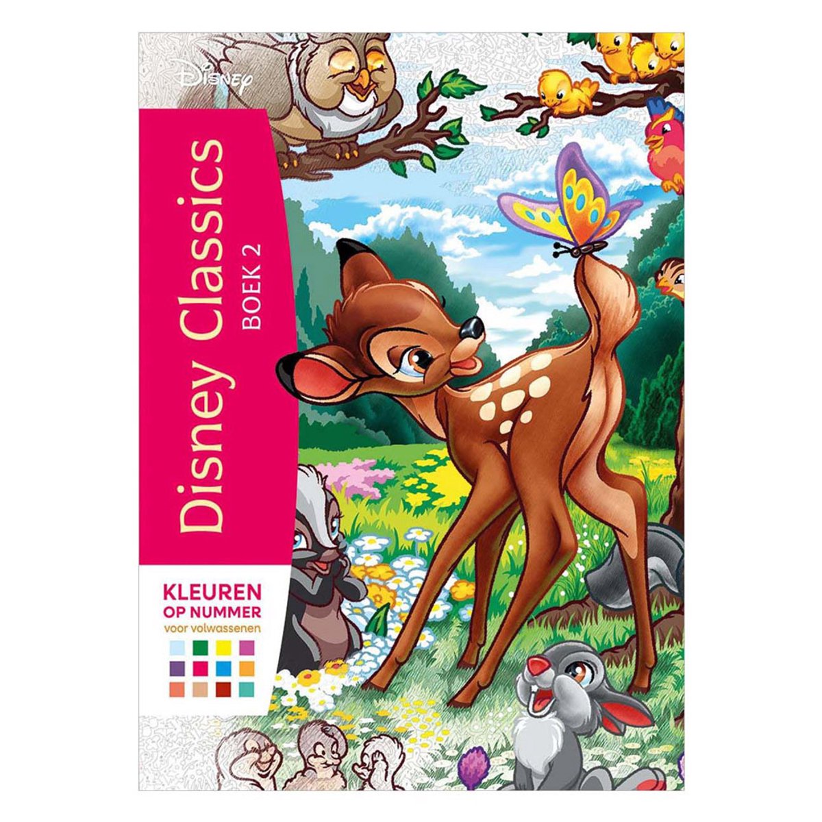 Deltas disney - kleuren op nr voor volwassenen