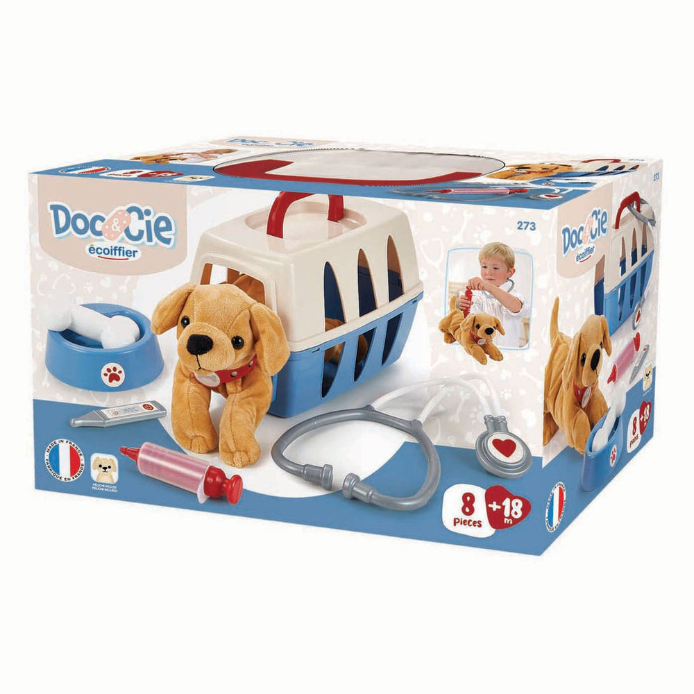 Ecoiffier doc cie dierenarts set - 8dlg.