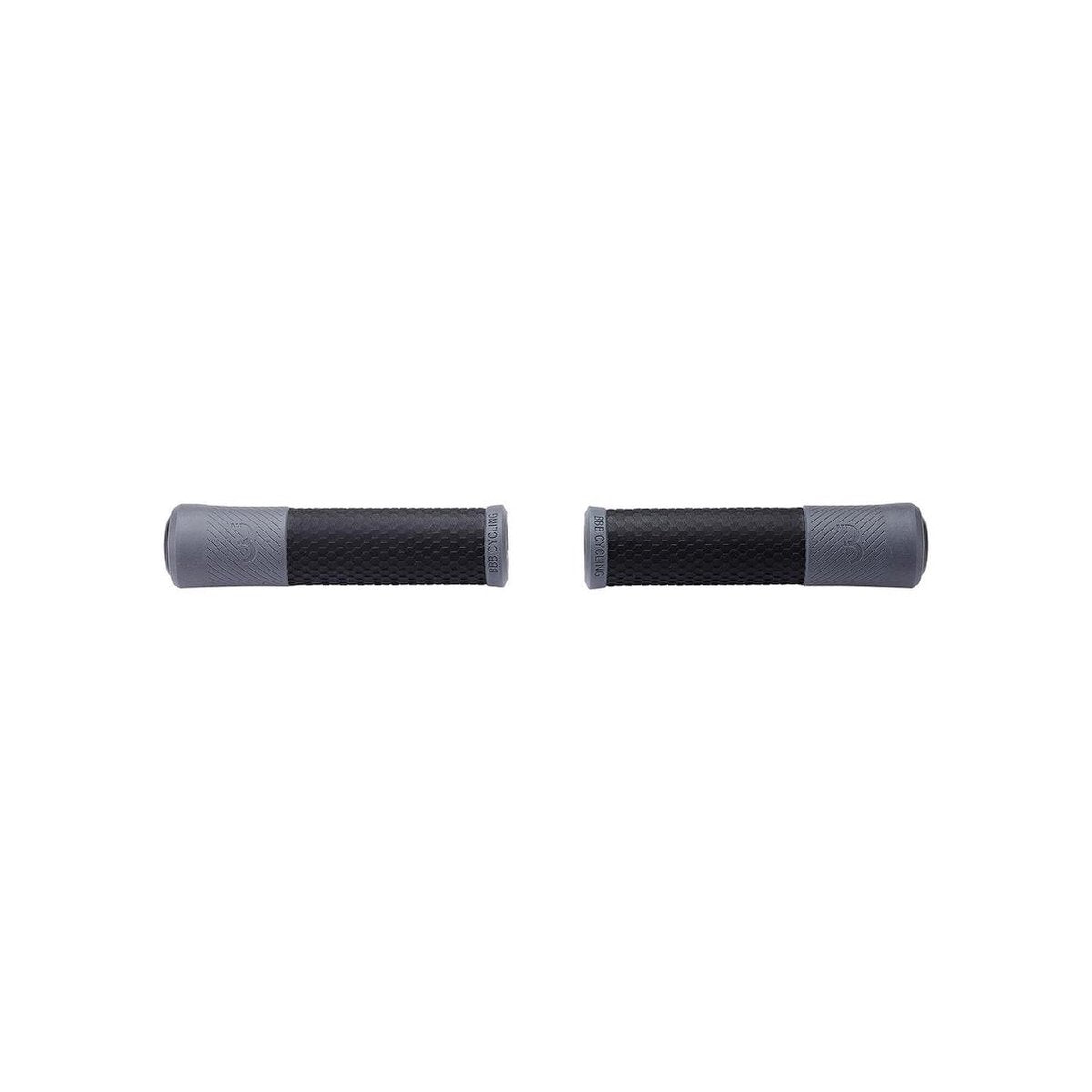 Bbb cycling handvatten fiets viper - fiets handvatten met maximale grip - zwart grijs - lengte 130 mm - bhg-97