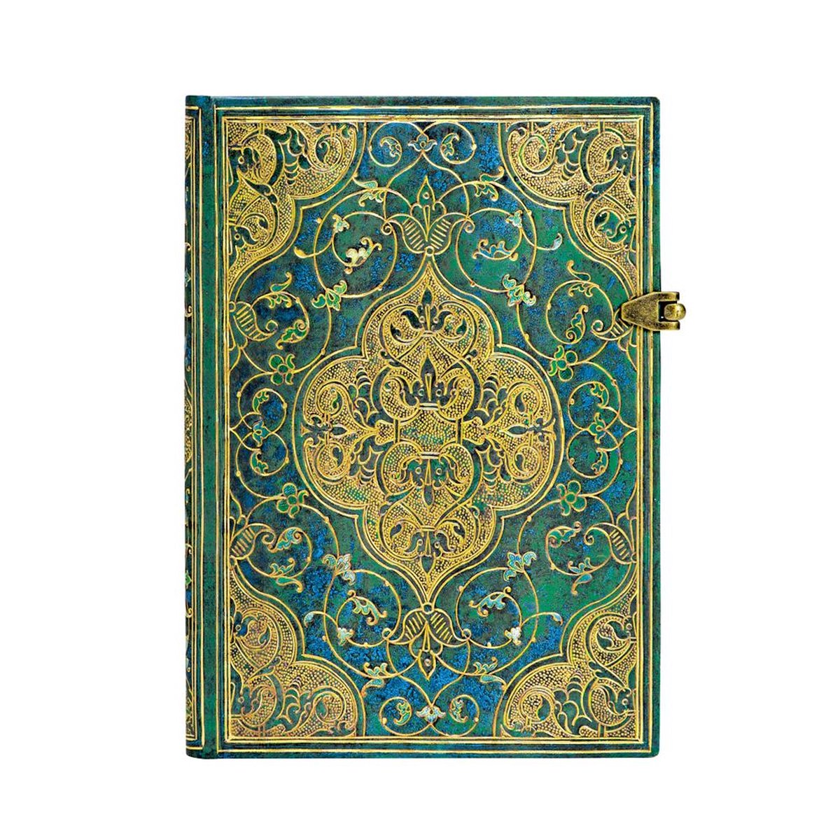 Paperblanks turquoise chronicles, midi, lin