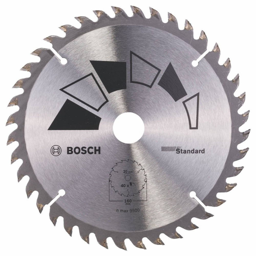 Bosch cirkelzaagblad standard 160 x 20 x 2,2 mm - 40