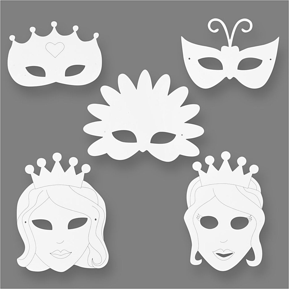 Https: www.cchobby.nl sprookjesmaskers-h-13-5-25-cm-b-17-25-cm-230-gr-wit-16-stuk-1-doos