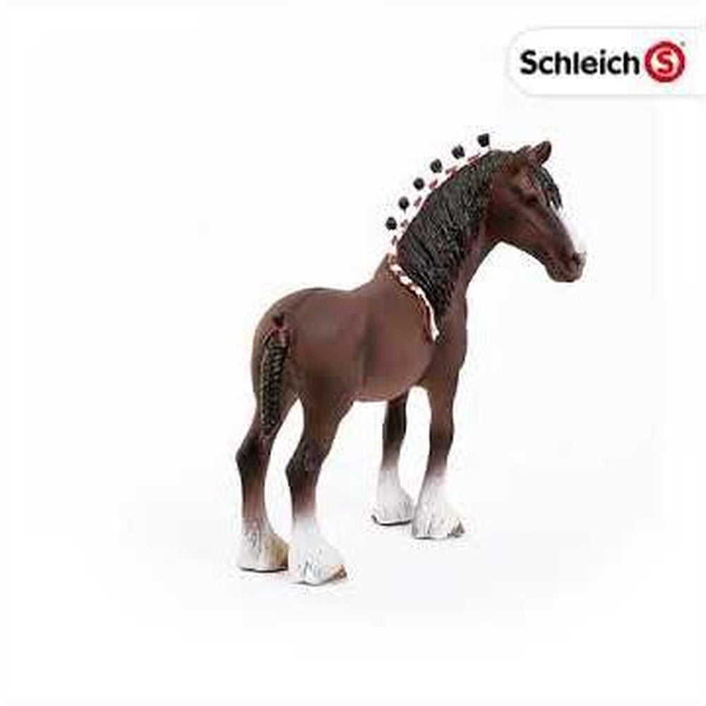 Schleich boerderij - clydesdale hengst 13808