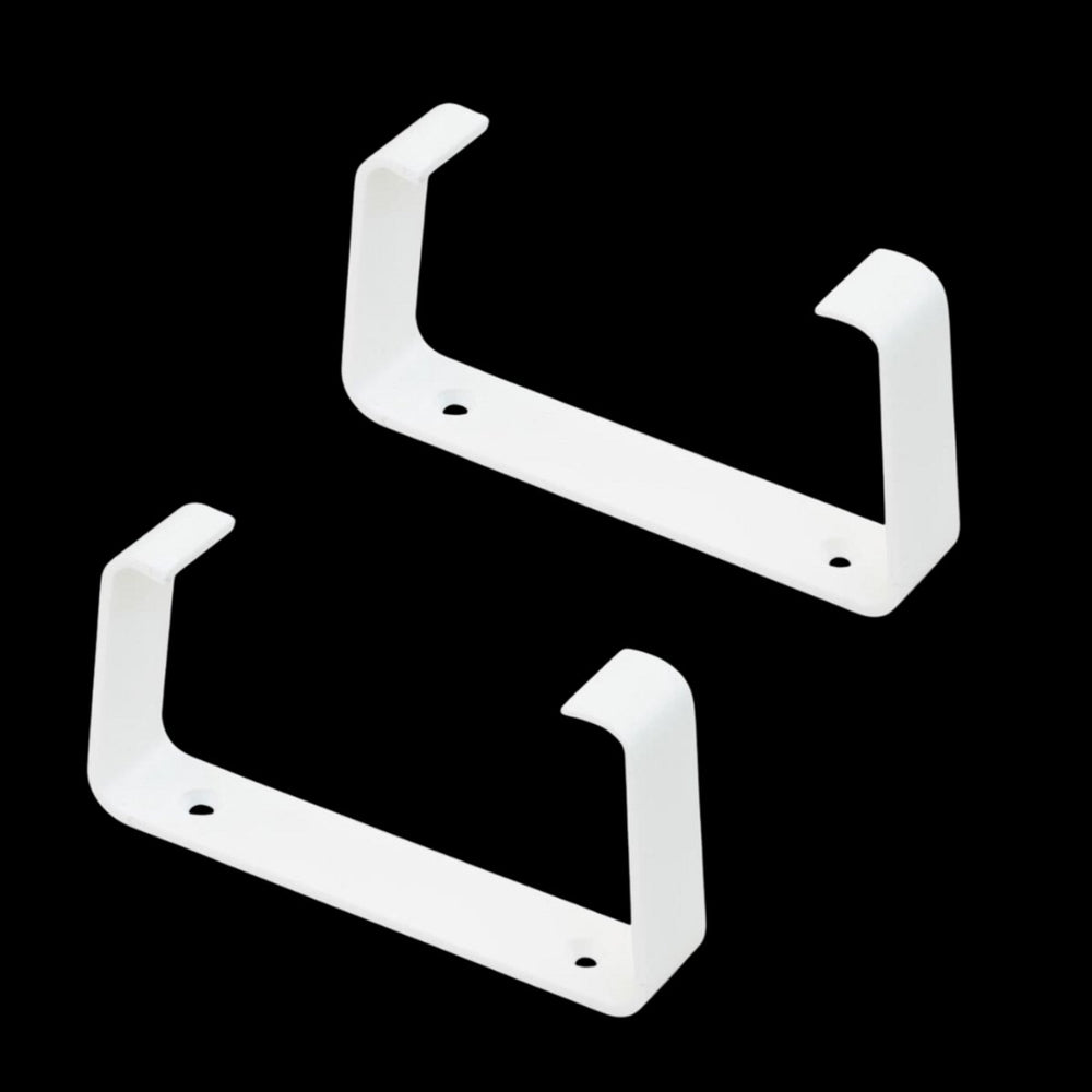 Starx bevestigingsbeugel kunststof voor rechthoekig ventilatiekanaal 110x54mm wit - per 2 stuks (45.707.31)
