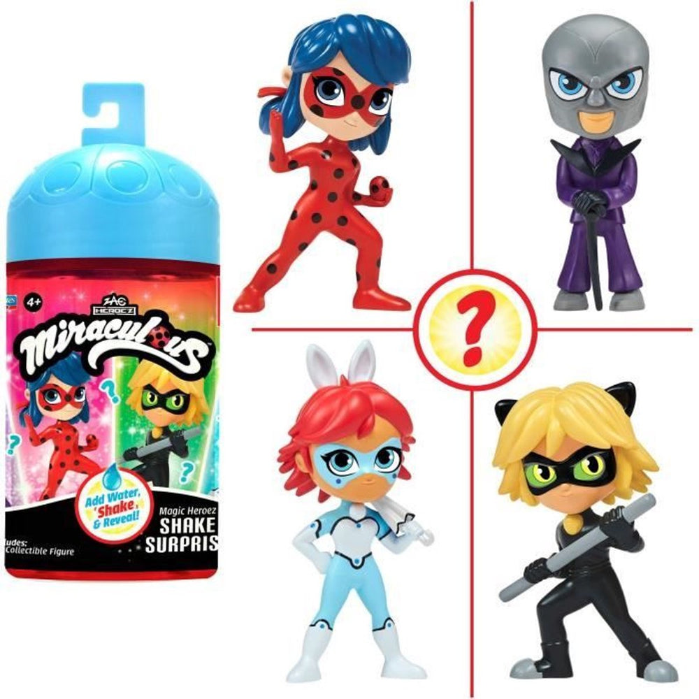 Bandai - wonderbaarlijk lieveheersbeestje - chibi kleurverandering verrassingsbeeldjes - wonderbaarlijke minipoppetje 10 cm - van kleur veranderend figuur - willekeurig wonderbaarlijk karakter - kinderspeelgoed 4+ jaar - p50461