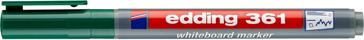 Edding -361 boardmarker groen 1st 1 mm 4-361004