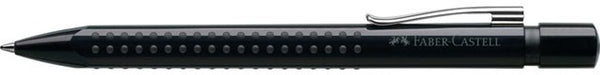 Faber-castell balpen - grip 2010 - m – harmony zwart - fc-243999