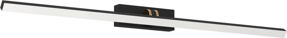 Eglo verdello spiegellamp - led - 60 cm - zwart geelkoper wit