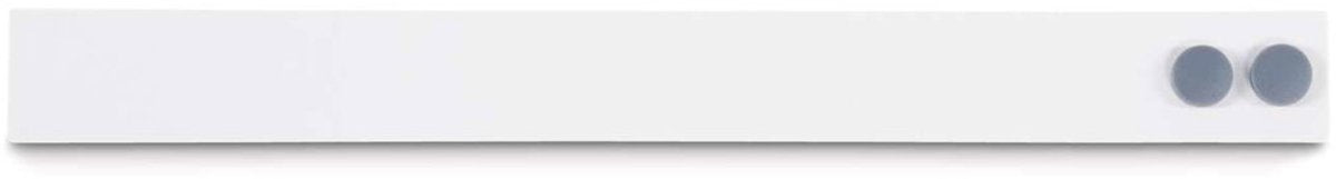 Maul metaalstrip standard stalen plaat metaal zelfklevende schuimlaag 50 x 5 x 0.93 cm wit