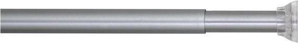 Sealskin douchegordijnstang - klemstang - 70-115 cm - mat aluminium