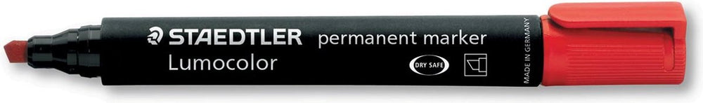 Staedtler viltstift 350 schuin 2-5mm rood
