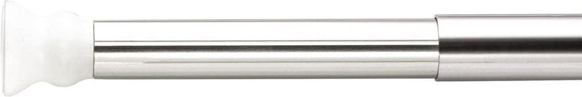 Ridder douchegordijnstang telescopisch 110-245 cm wit 55301
