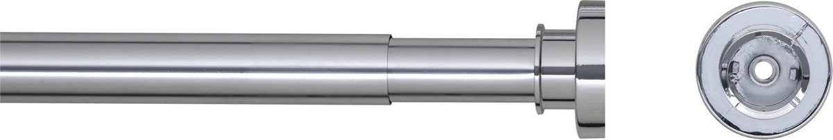 Sealskin seallux douchegordijnstang - 125-220 cm - chroom