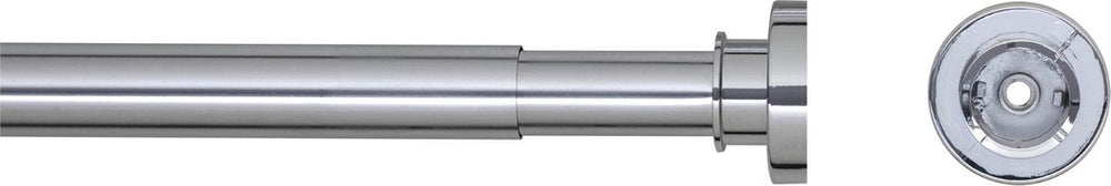 Sealskin seallux douchegordijnstang - 125-220 cm - chroom