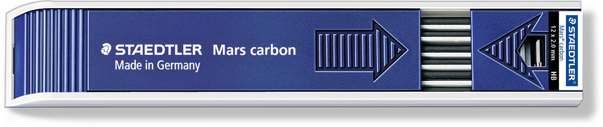 Staedtler - mars carbon potloodstift - 2 mm - hardheid hb