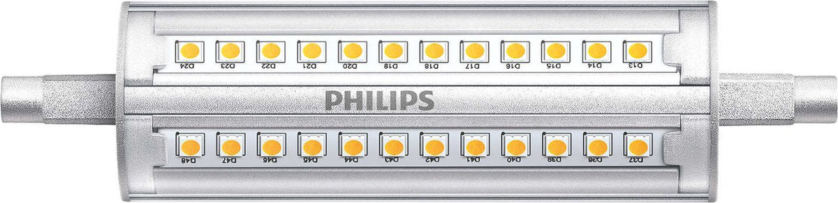 Philips led philips - led r7s lamp corepro – 14w vervangt 100w – 3000k warm wit – 118mm | dimbaar