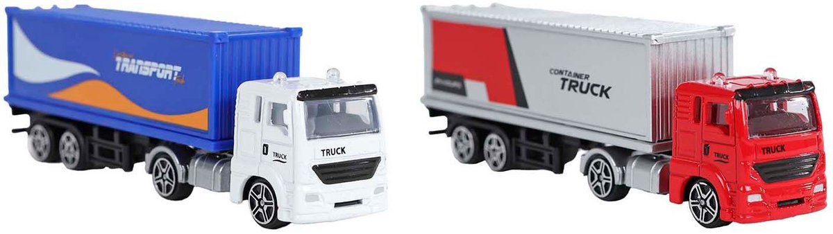 2-play vrachtwagen gegoten, 12cm