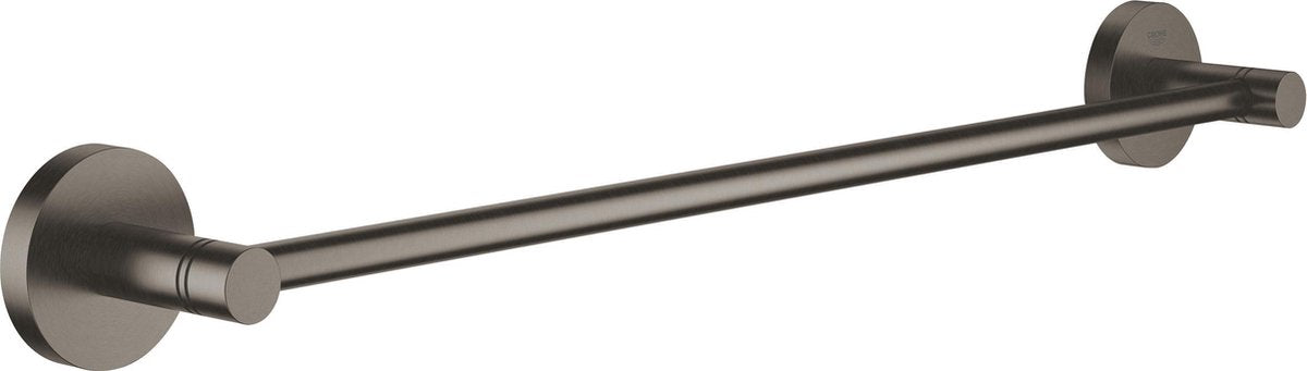 Grohe essentials handdoekhouder - 45cm - brushed hard graphite