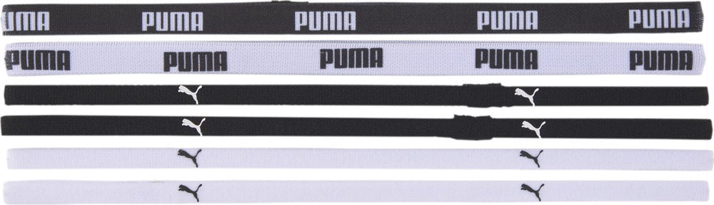 Puma tr ess hairbands dames haarbandjes - black- white