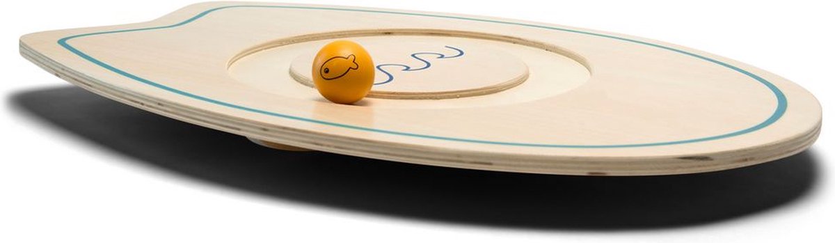 Bs Toys balans surfplank hout - balansspel
