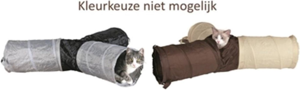 Trixie speeltunnel 3-weg kat en kleine pups assorti