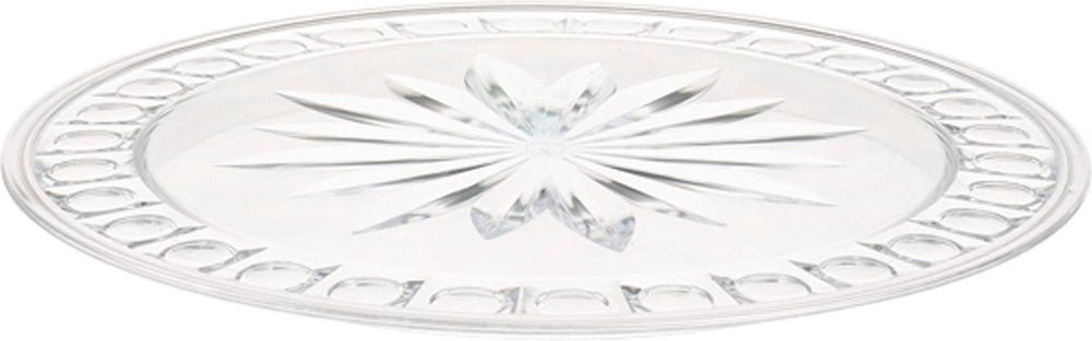 Westmark taartschotel, ø 31 cm, materiaal lijkt op glas, breukvast, kunststof, transparant, 34552211
