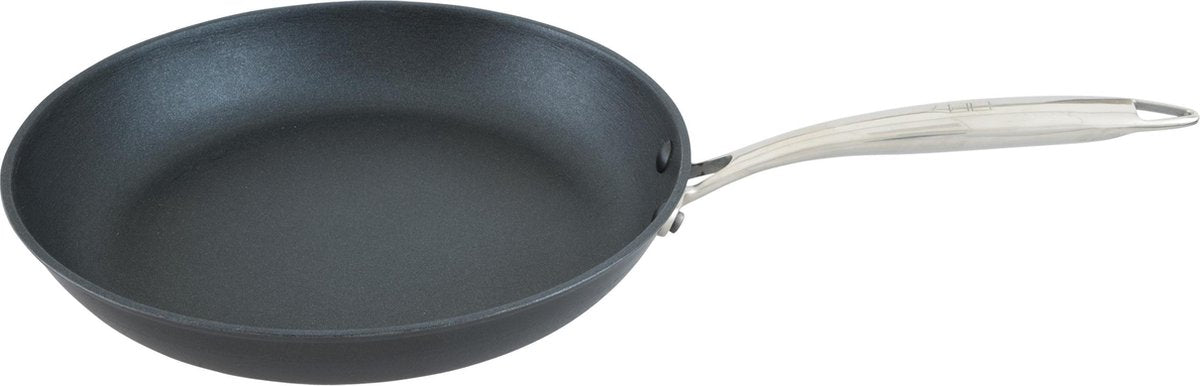 Point-virgule pan-à-moi braadpan - licht gietijzer - excalibur coating - ø 24cm