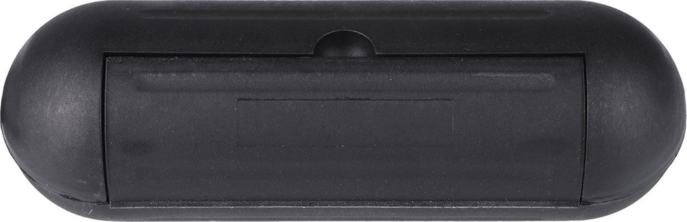 Exin verlengsnoerverbinder - stekkersafe - zwart
