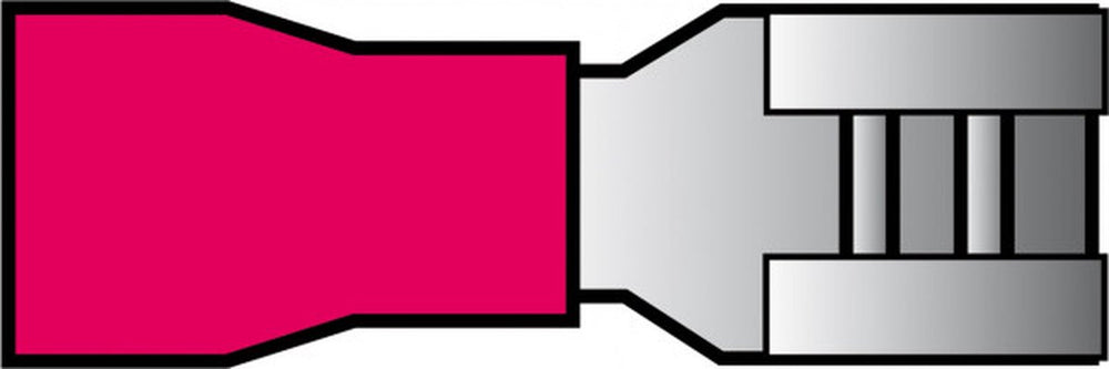 Carpoint kabelverbinders 741 rood blister 10-stuks