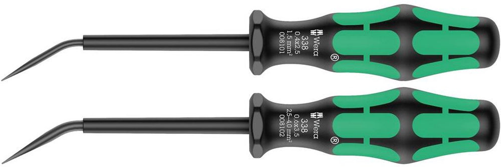 Wera 05008100001 zwart, groen 2 onderdelen